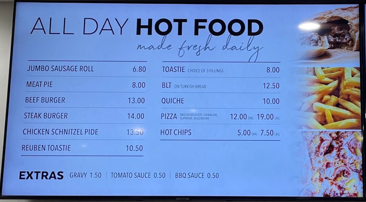 Menu, Wellbean Co