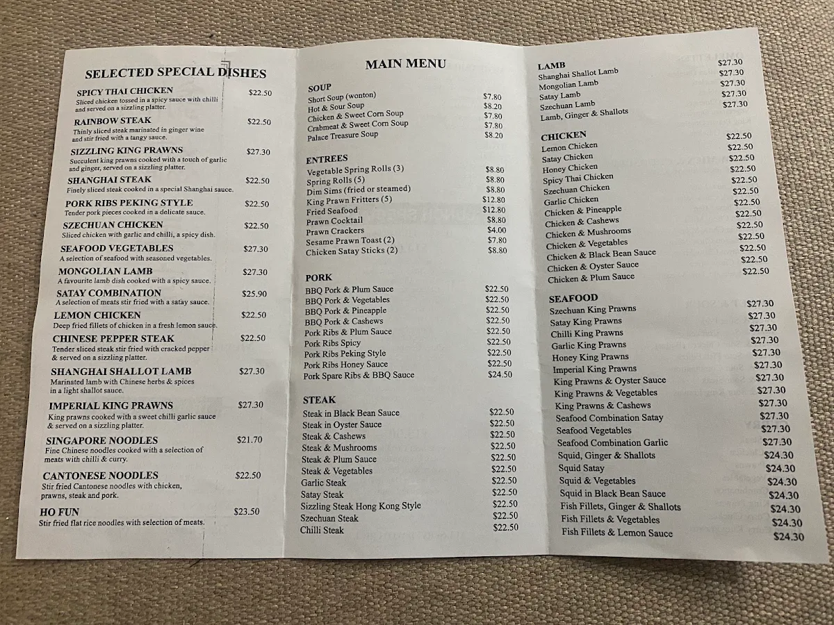 Menu photo 1
