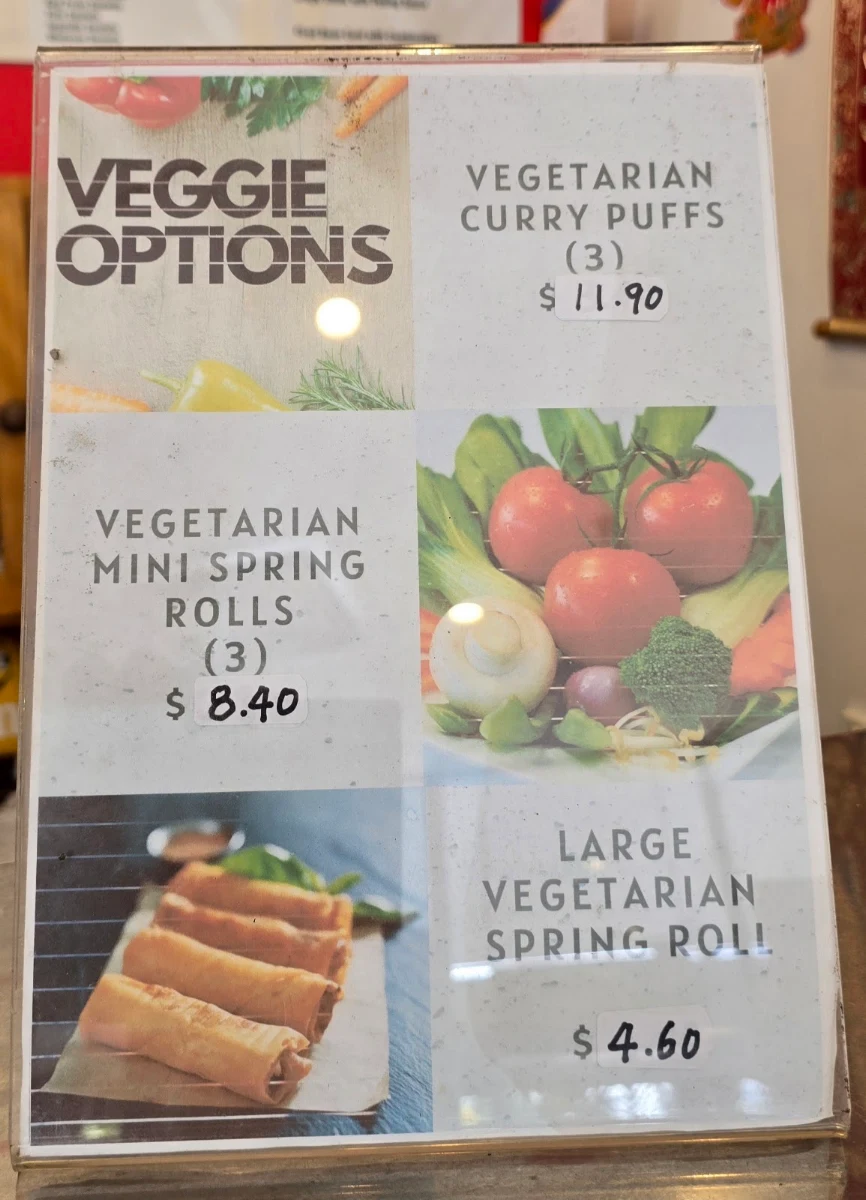Menu, Top Wok Asian Kitchen