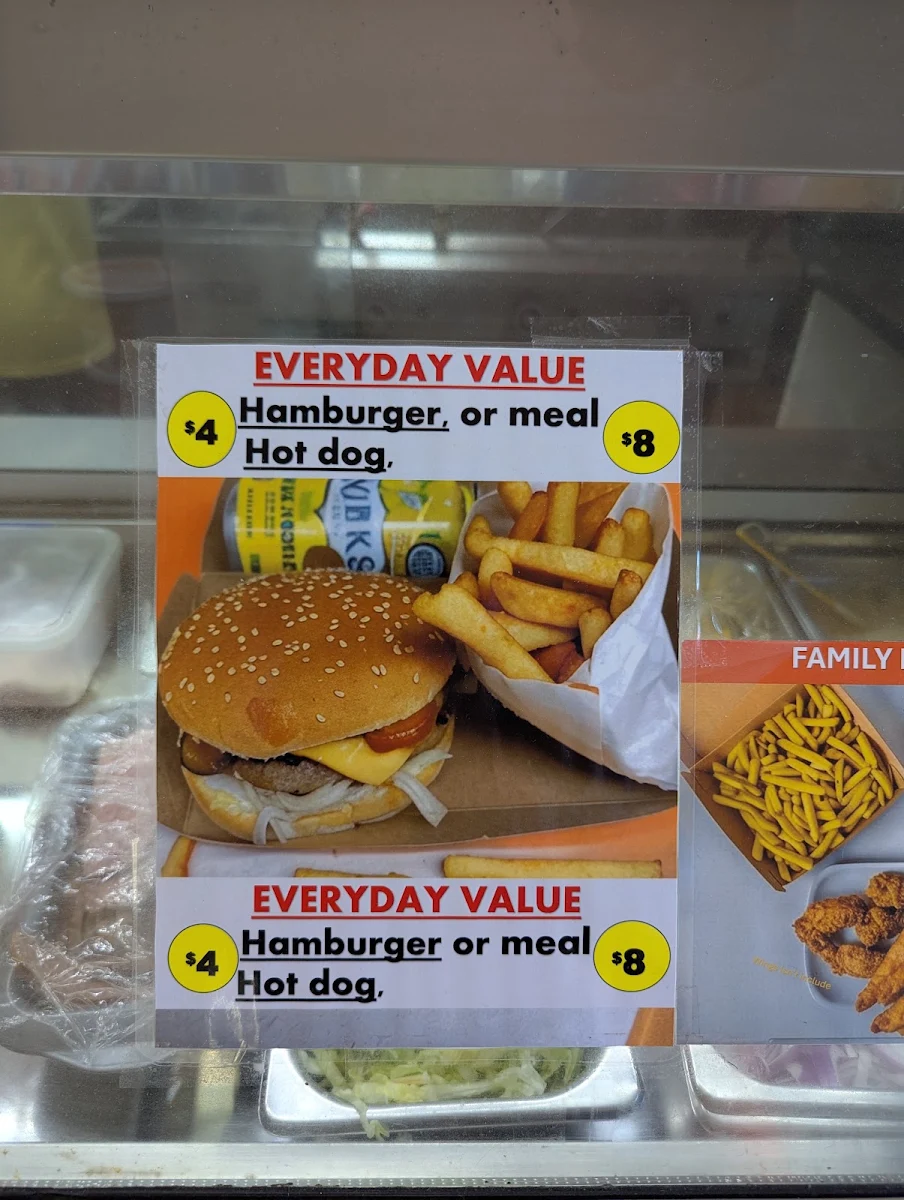 Menu, HQ Rolls & Chips