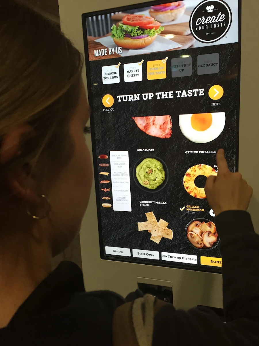 Menu, McDonald's Geraldton Homemaker Centre