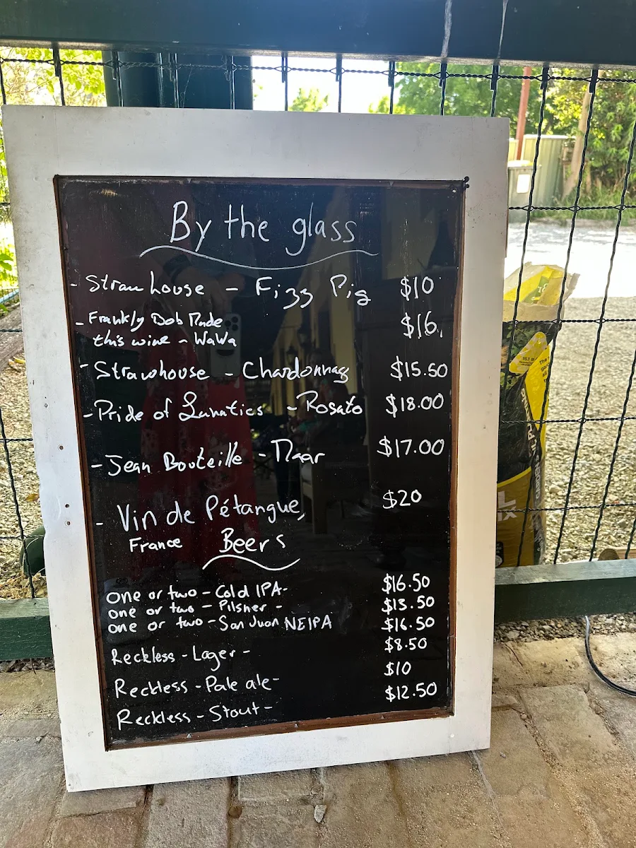 Menu, Pique-Nique Café