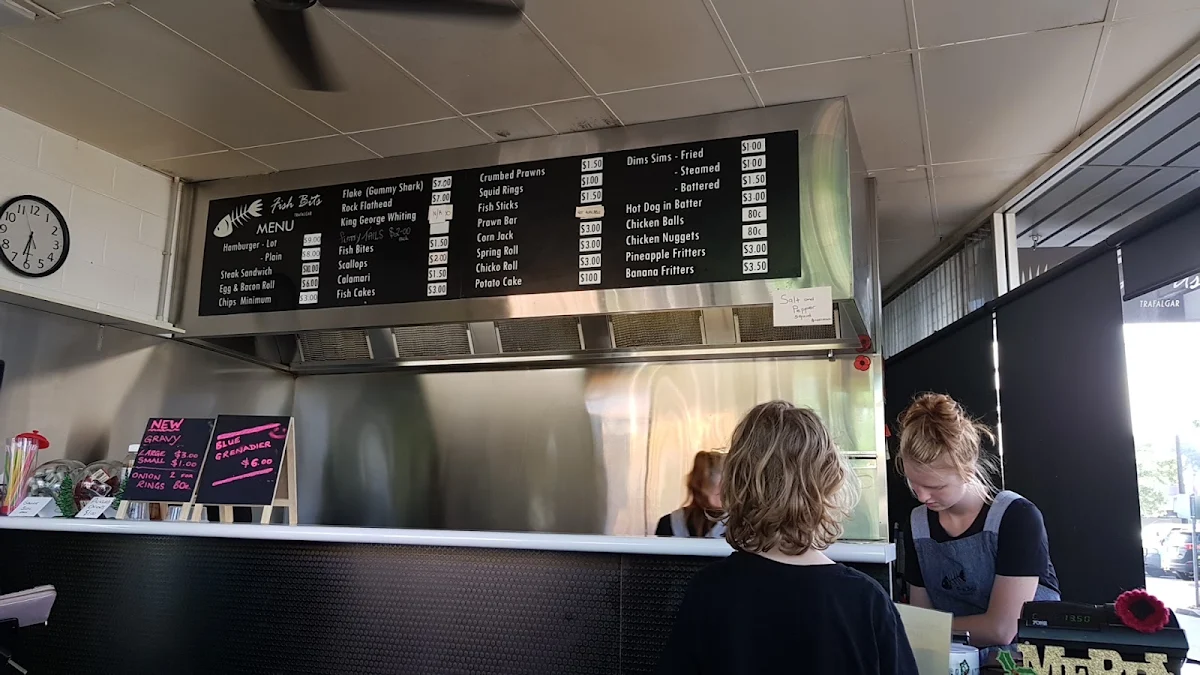 Menu, Fish Bits