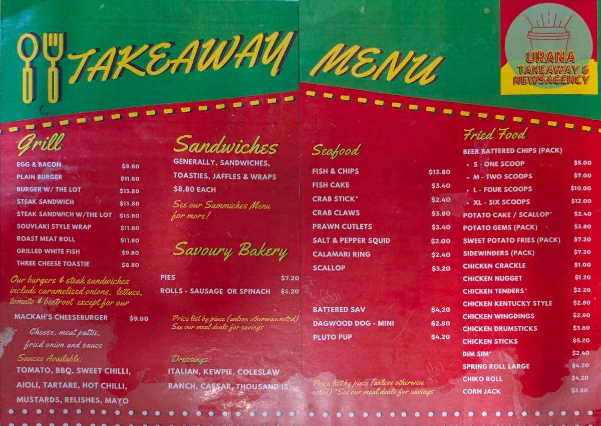 Menu photo 1