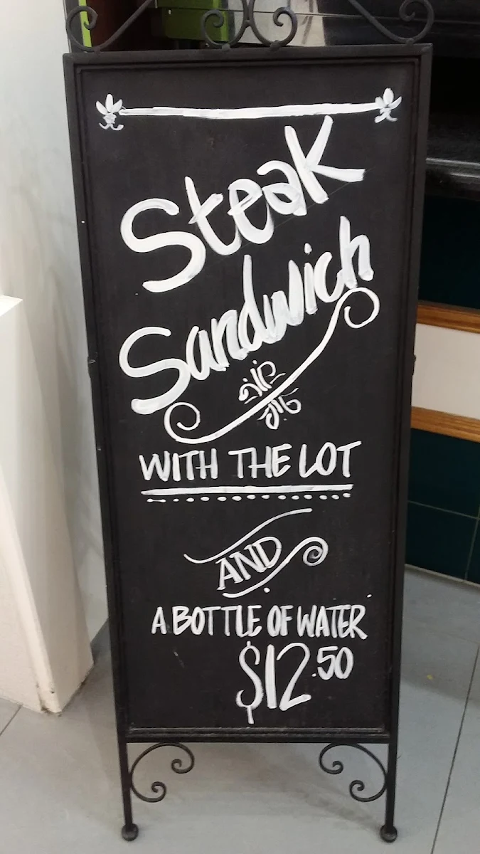 Menu, Uppercrust Sandwich Bar