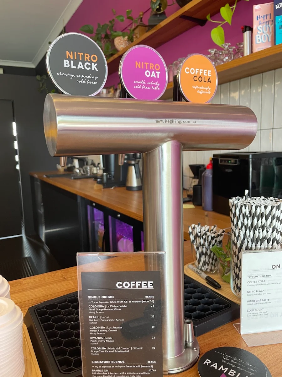 Menu, PIQUE Coffee