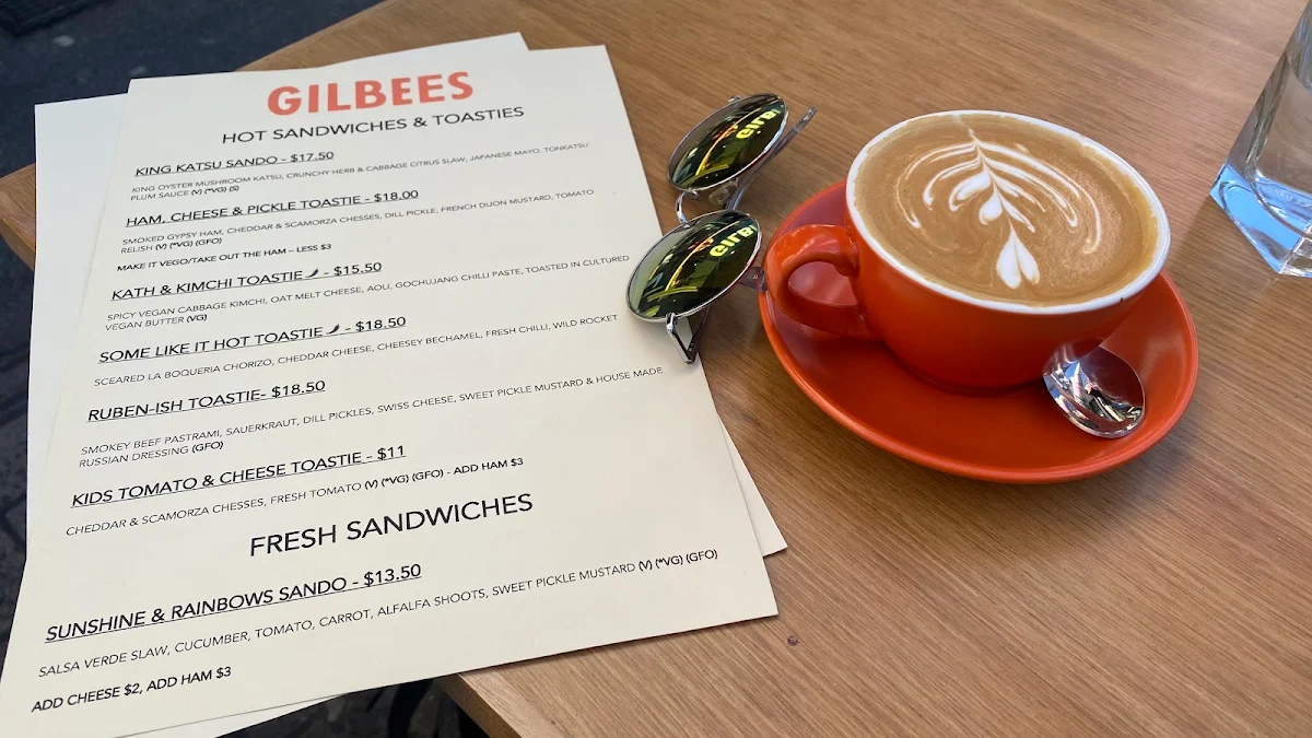 Menu, Gilbees