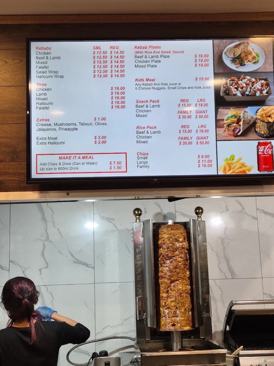 Menu, Ozi Charcoal Grill and Kebab Cuisine