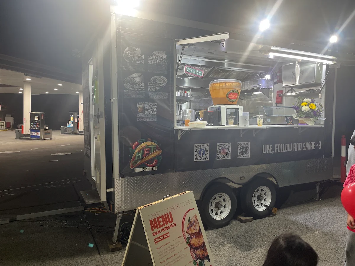 Menu, Halal Fusion Taco