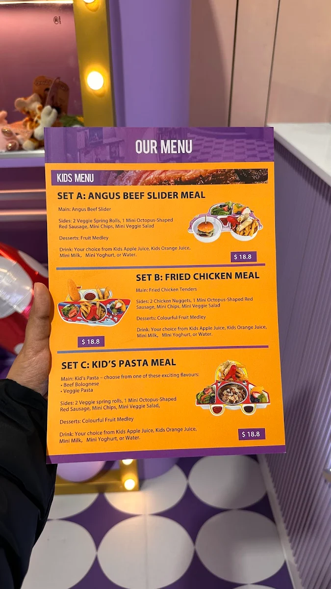 Menu, Pixieland