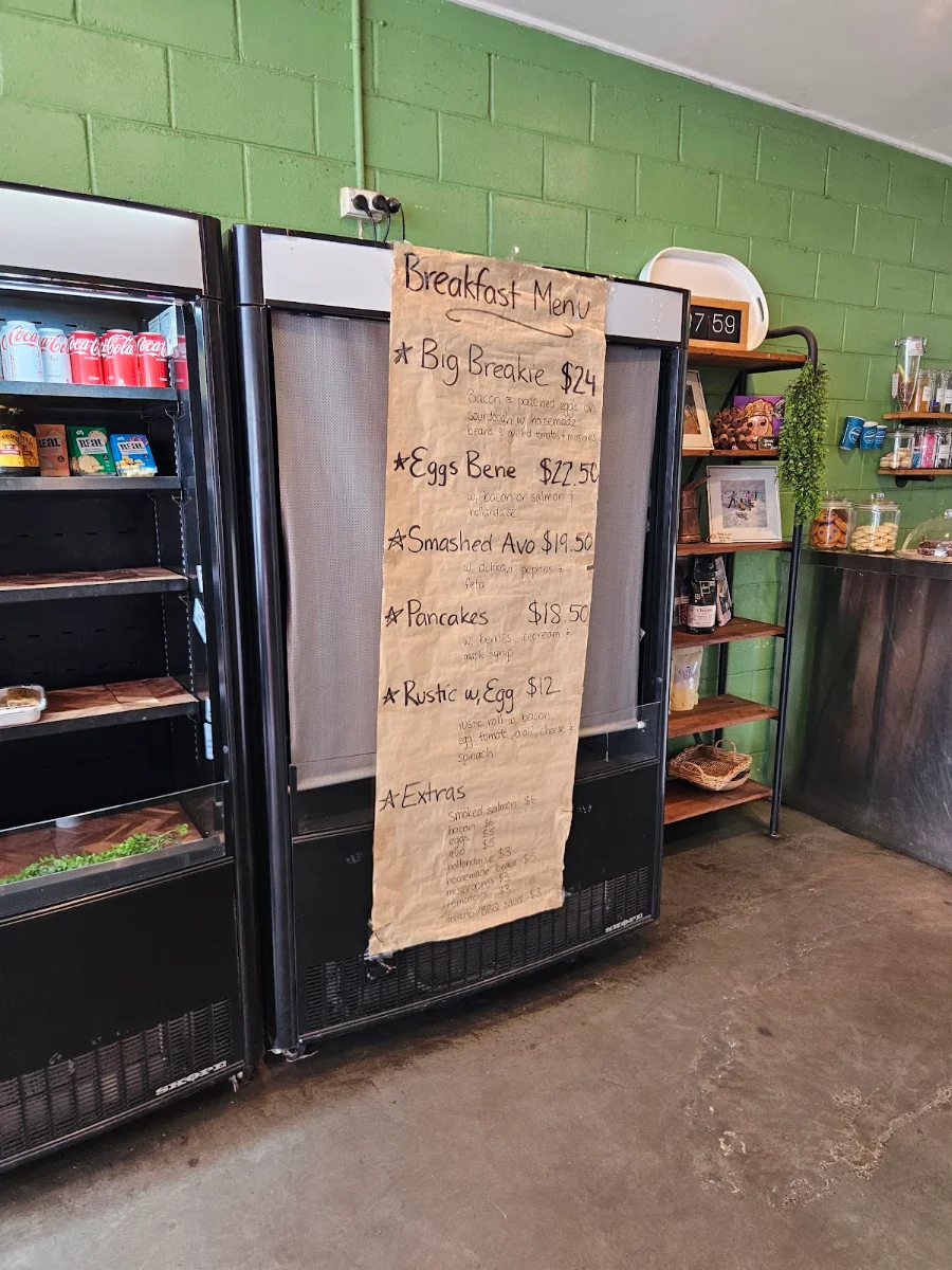 Menu, The Larder