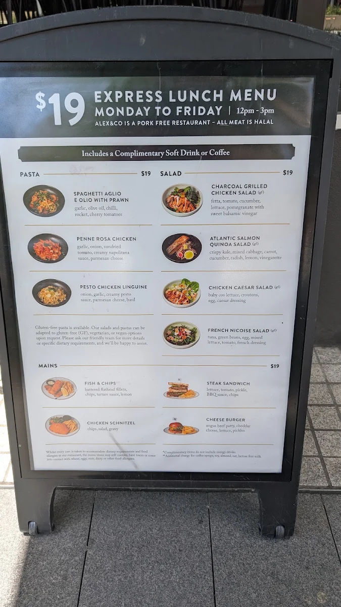 Menu, The Food Depot - Head Office