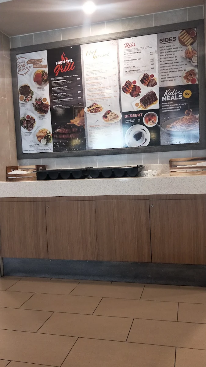 Menu, GAGE Dining & Co. (Riverwood hotel bistro)