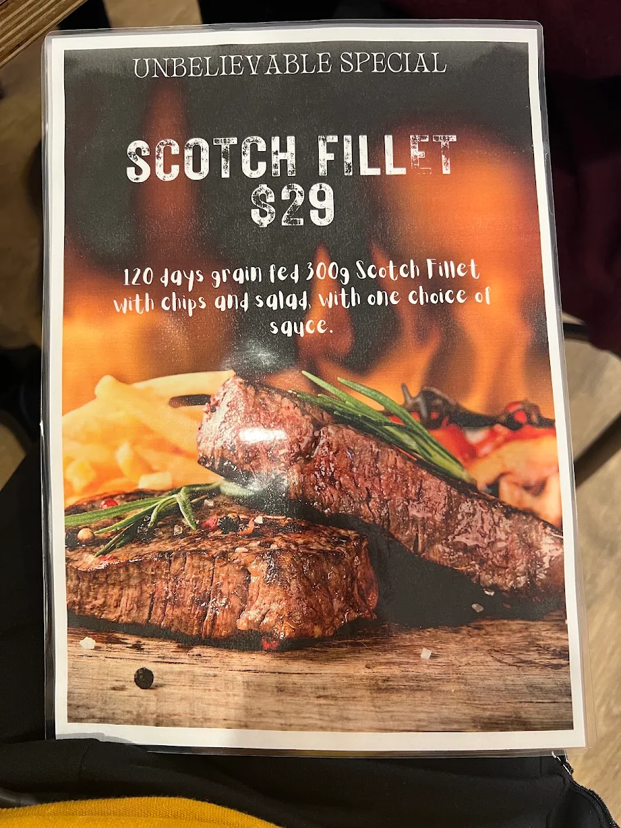 Menu, GAGE Dining & Co. (Riverwood hotel bistro)