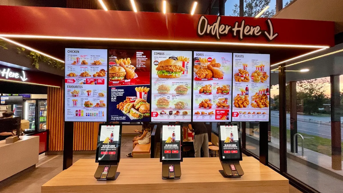 Menu, KFC Berwick North