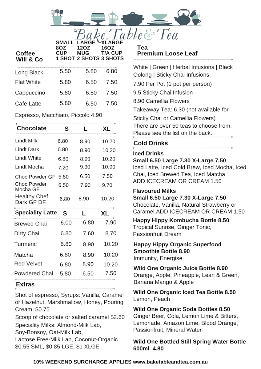 Menu photo 1