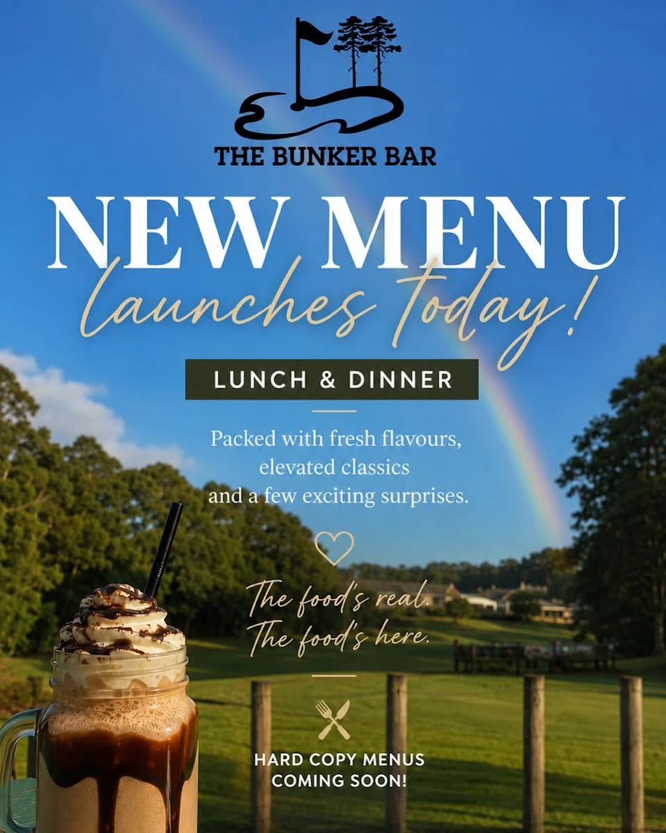Menu, Bunker Bar