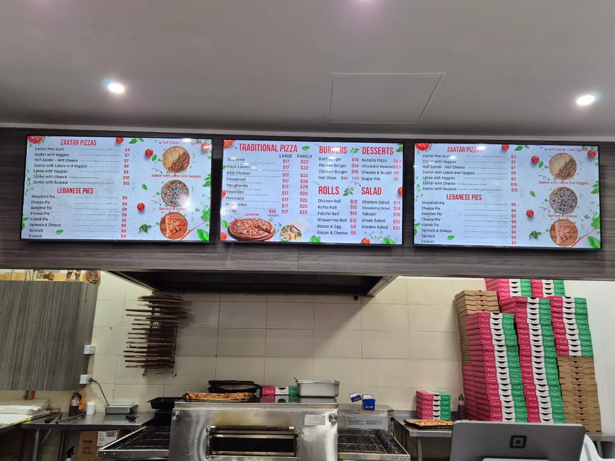 Menu, Uncle Sid's Oven - Bakery