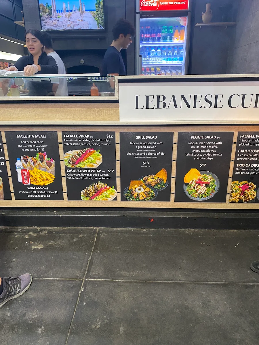 Menu, OLIVE BRANCH Lebanese Grill