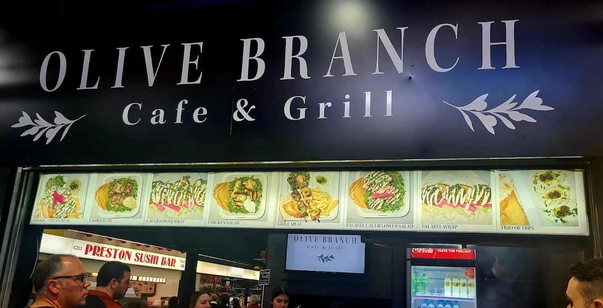 Menu, OLIVE BRANCH Lebanese Grill