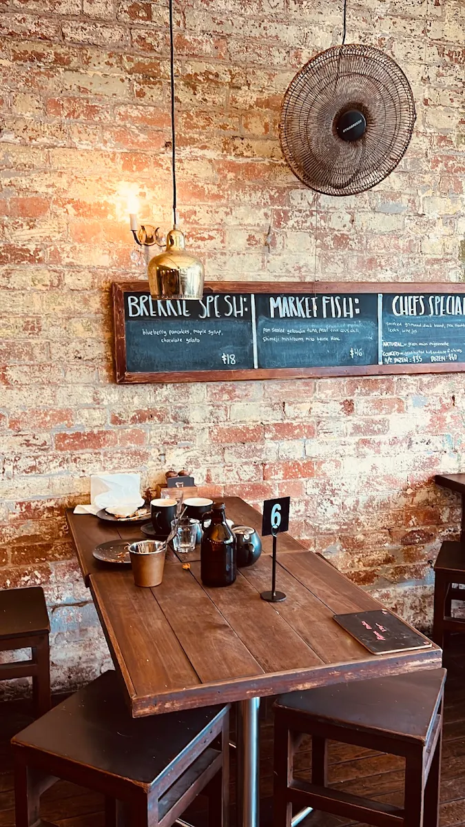 Menu, Hope and Anchor