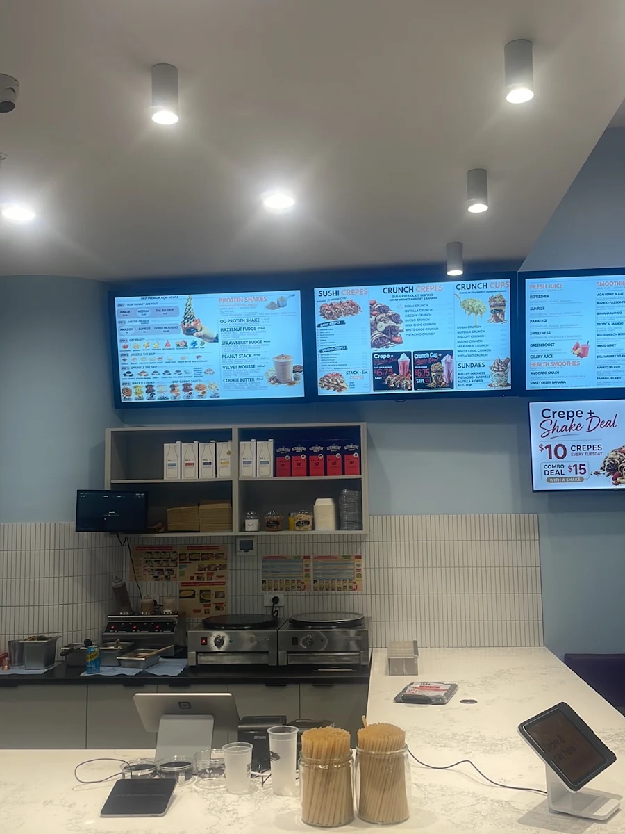 Menu, Drip Bar Acai Moonee Ponds