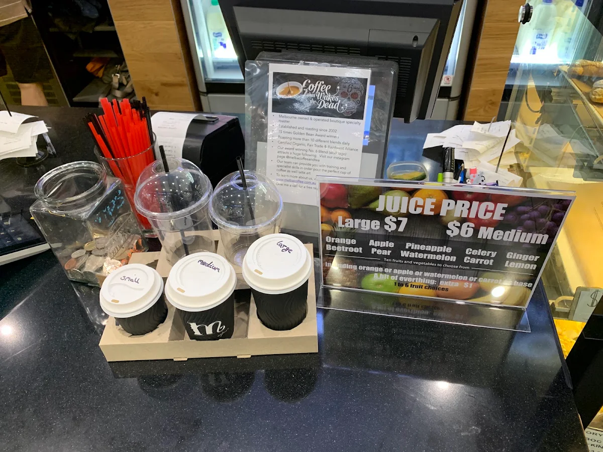 Menu, The Coffee Club Café - Spencer Outlet Centre