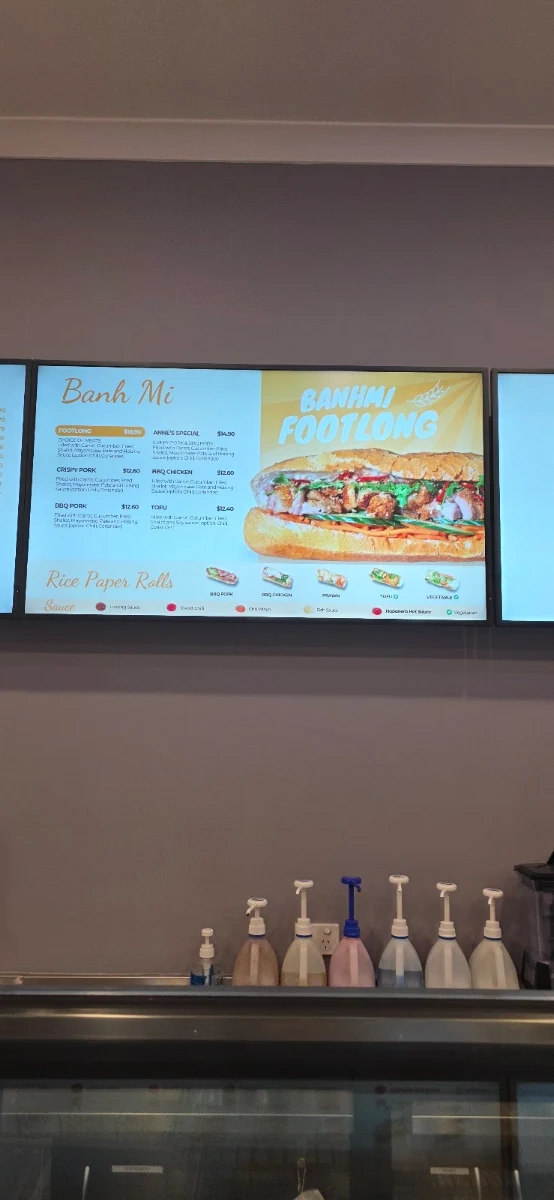 Menu, Anne's Pantry