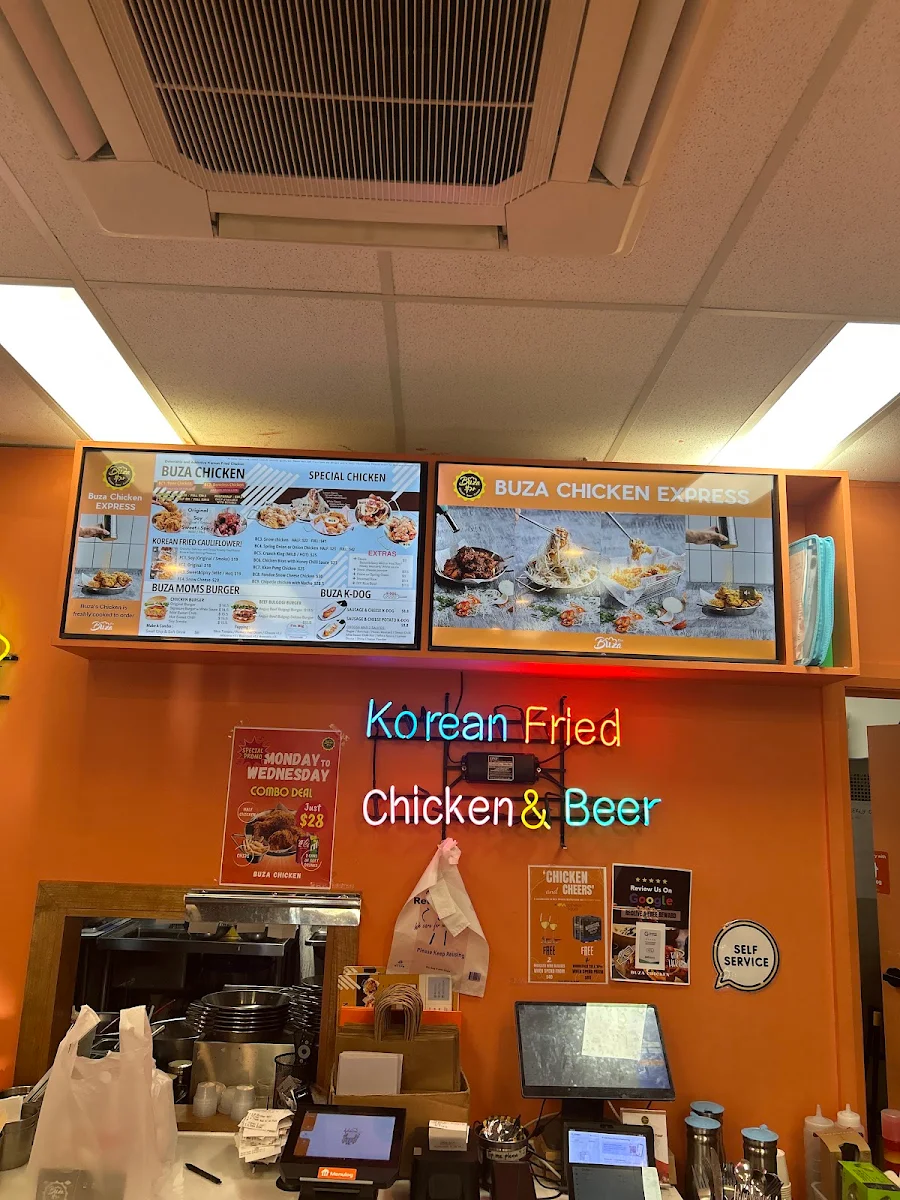 Menu, Buza - Express Maribyrnong