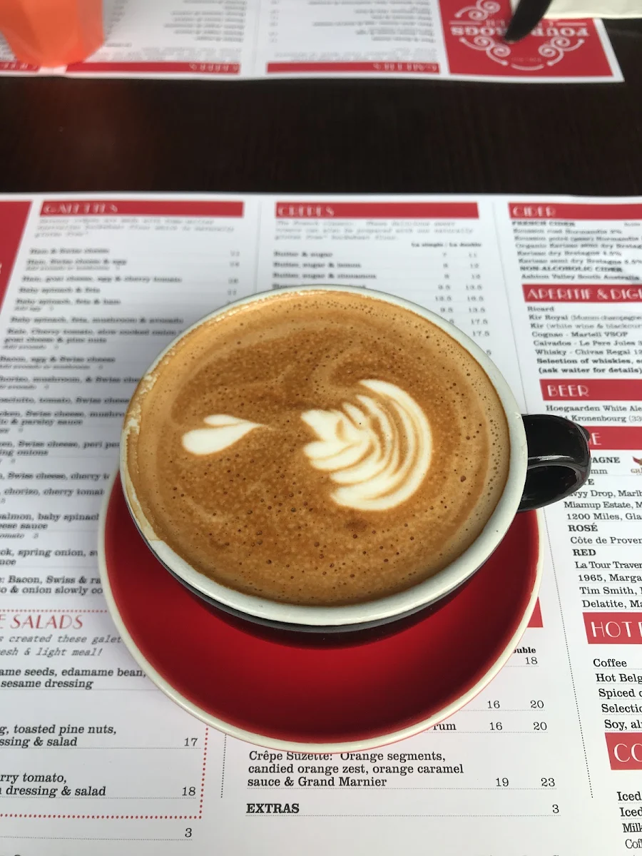 Menu, Avenue Road Cafe Mosman