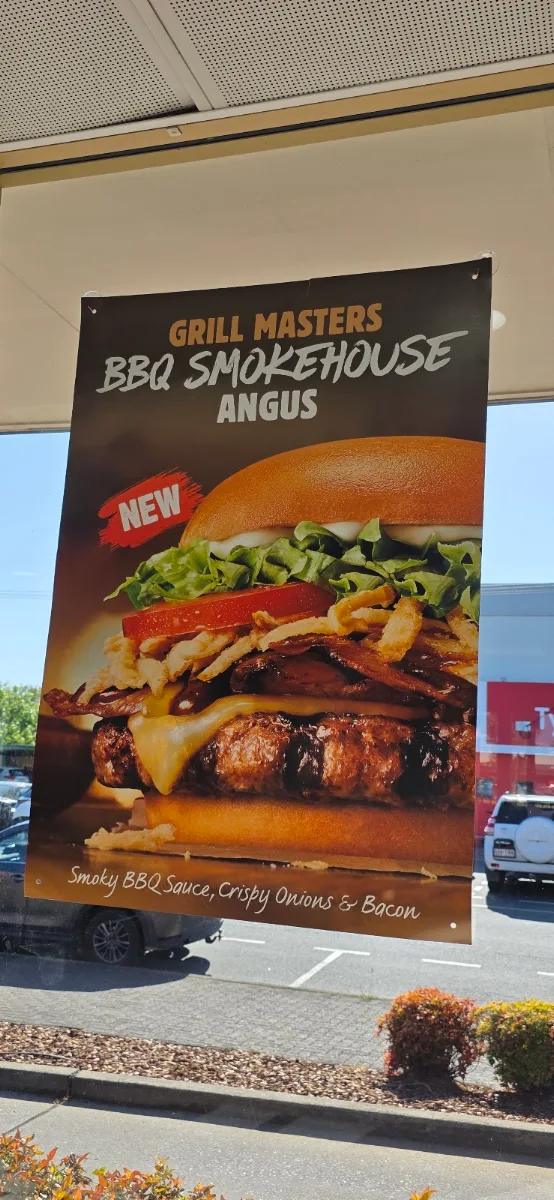 Menu, Hungry Jack's Burgers Mackay