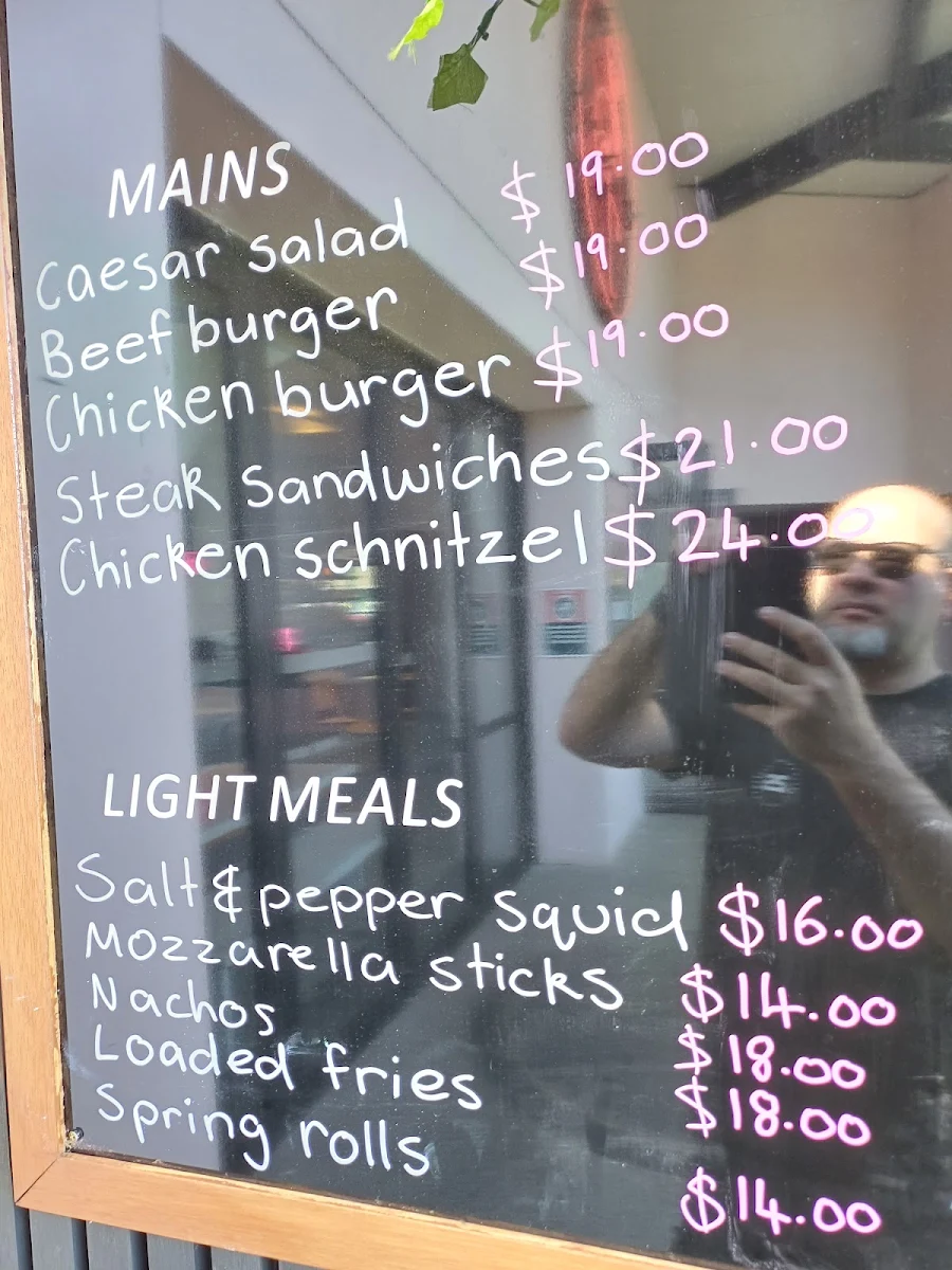 Menu, Illinois Hotel Five Dock