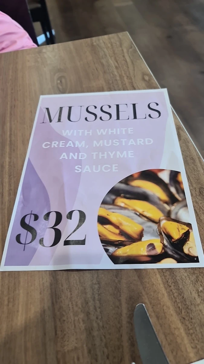Menu, Portarlington Golf Club Bistro