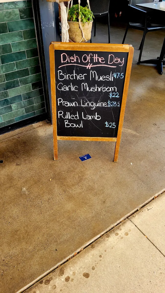 Menu, Tosca’s Pizzeria & Bar