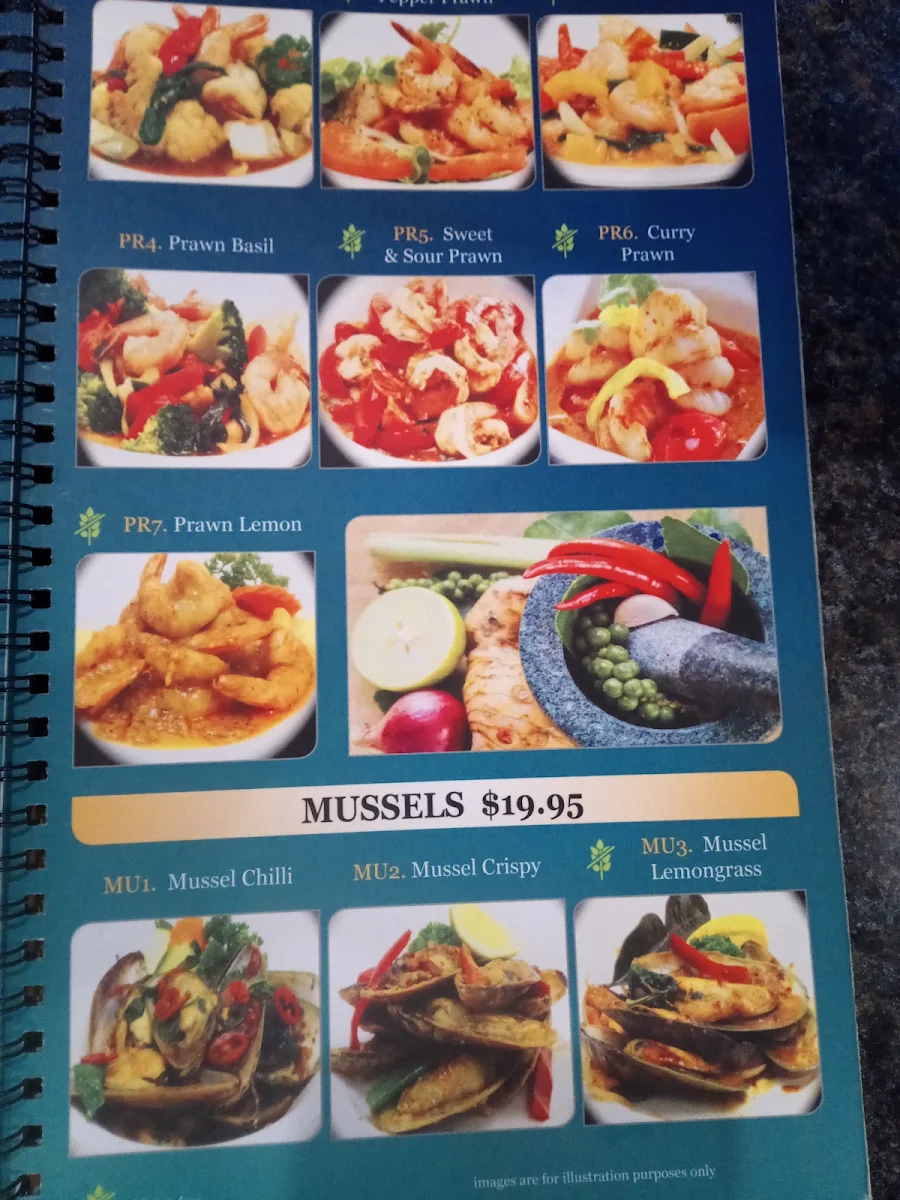 Menu, Han's Cafe Armadale