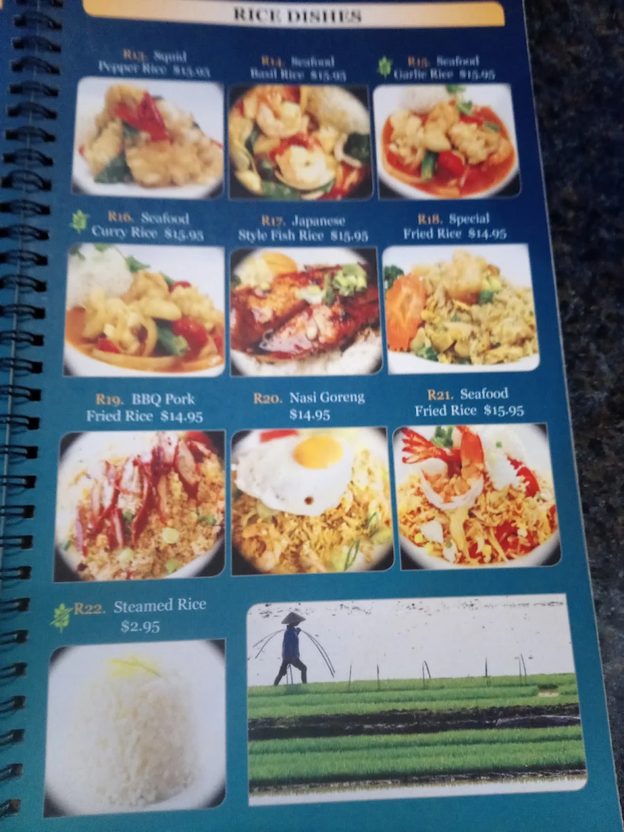 Menu, Han's Cafe Armadale
