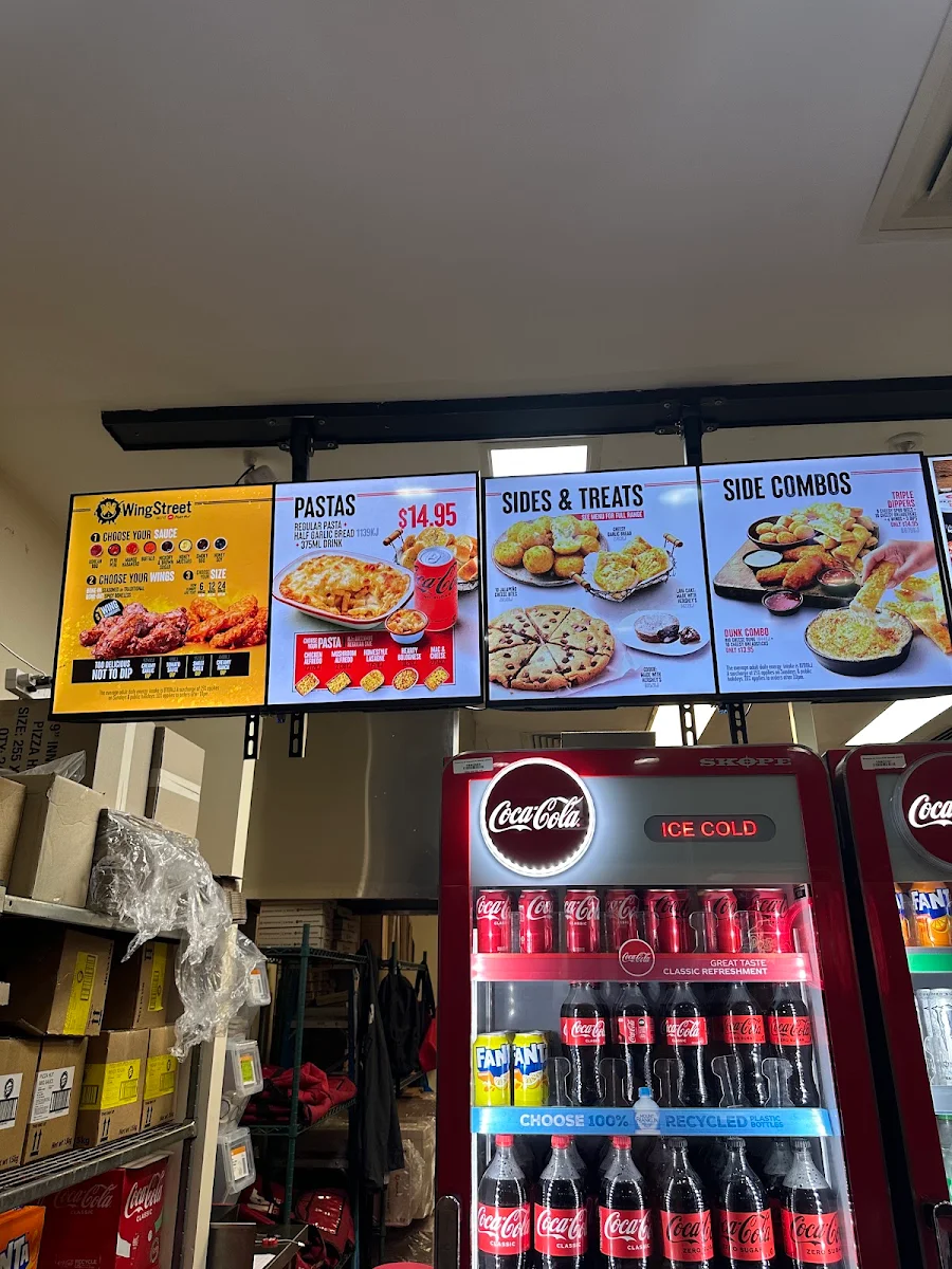 Menu, Pizza Hut Everton Park