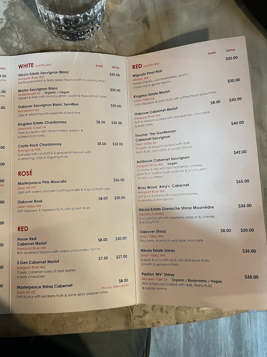 Menu, Royal Tarka Indian Restaurant