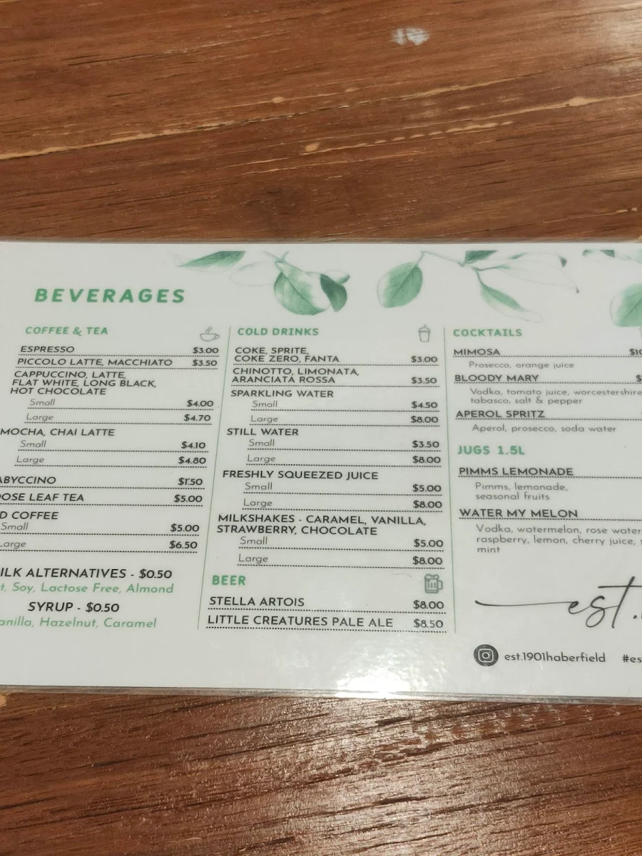 Menu, Bayt Youssef