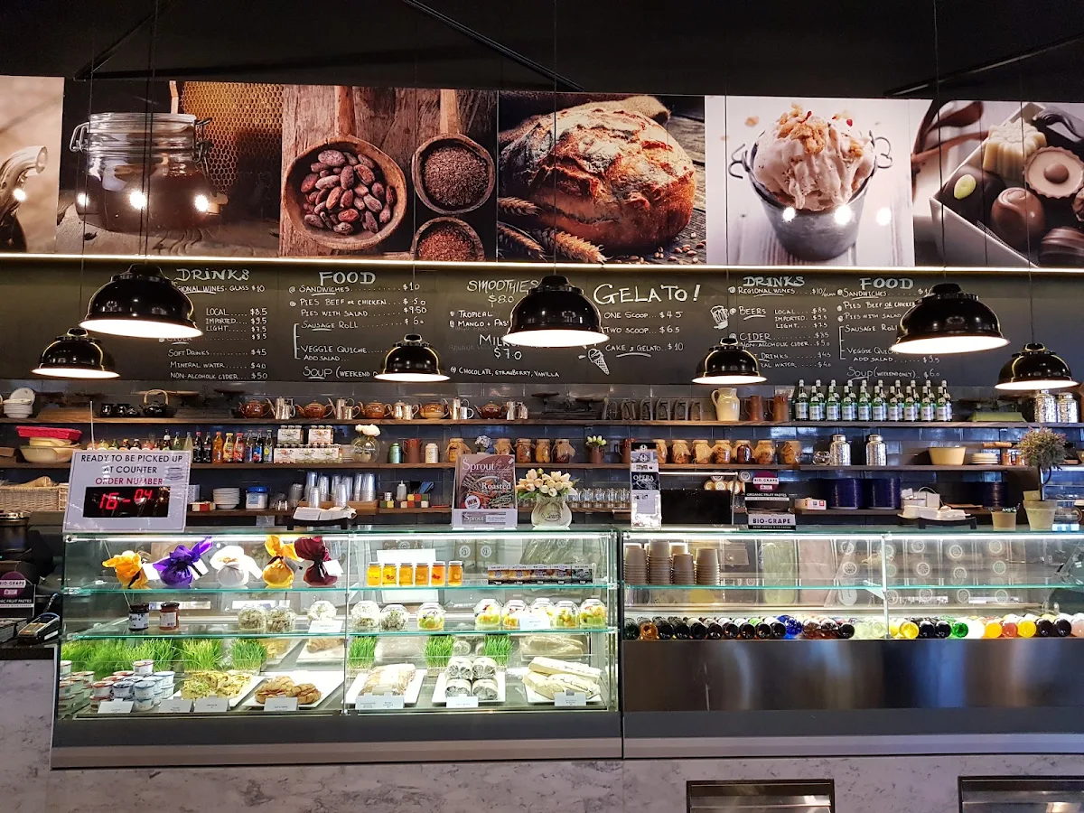 Menu, Pavilion Café & Boutique