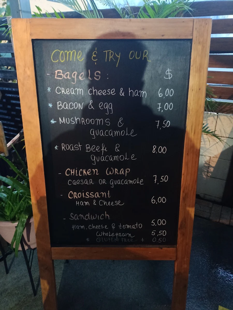 Menu, Canela Cafe