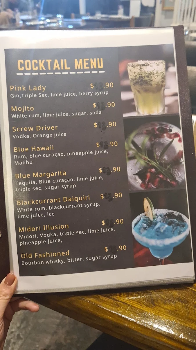 Menu, Khao Thip Thai Restaurant