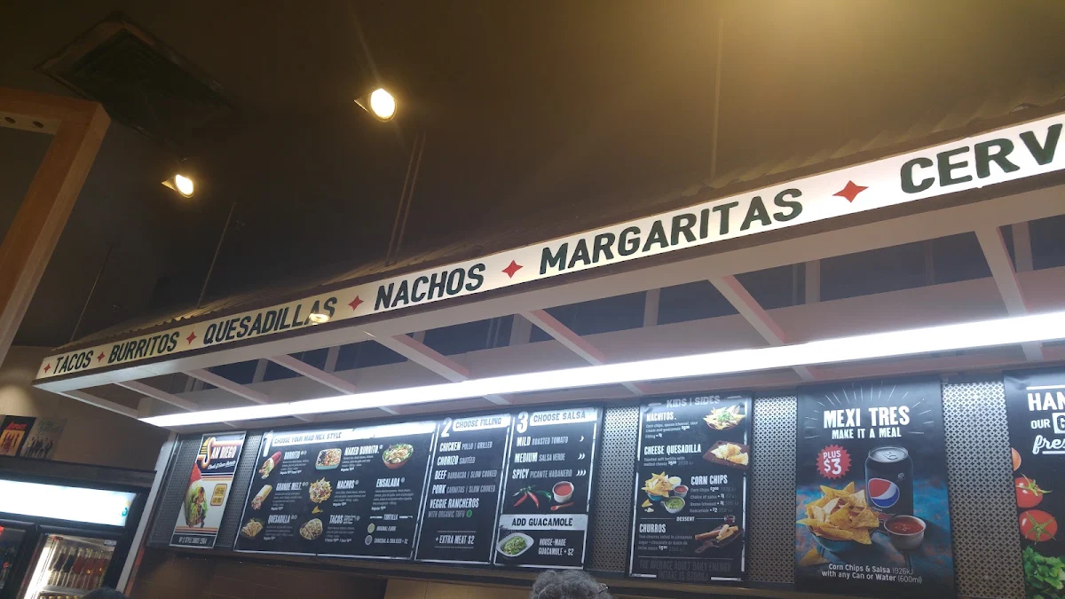 Menu, Mad Mex
