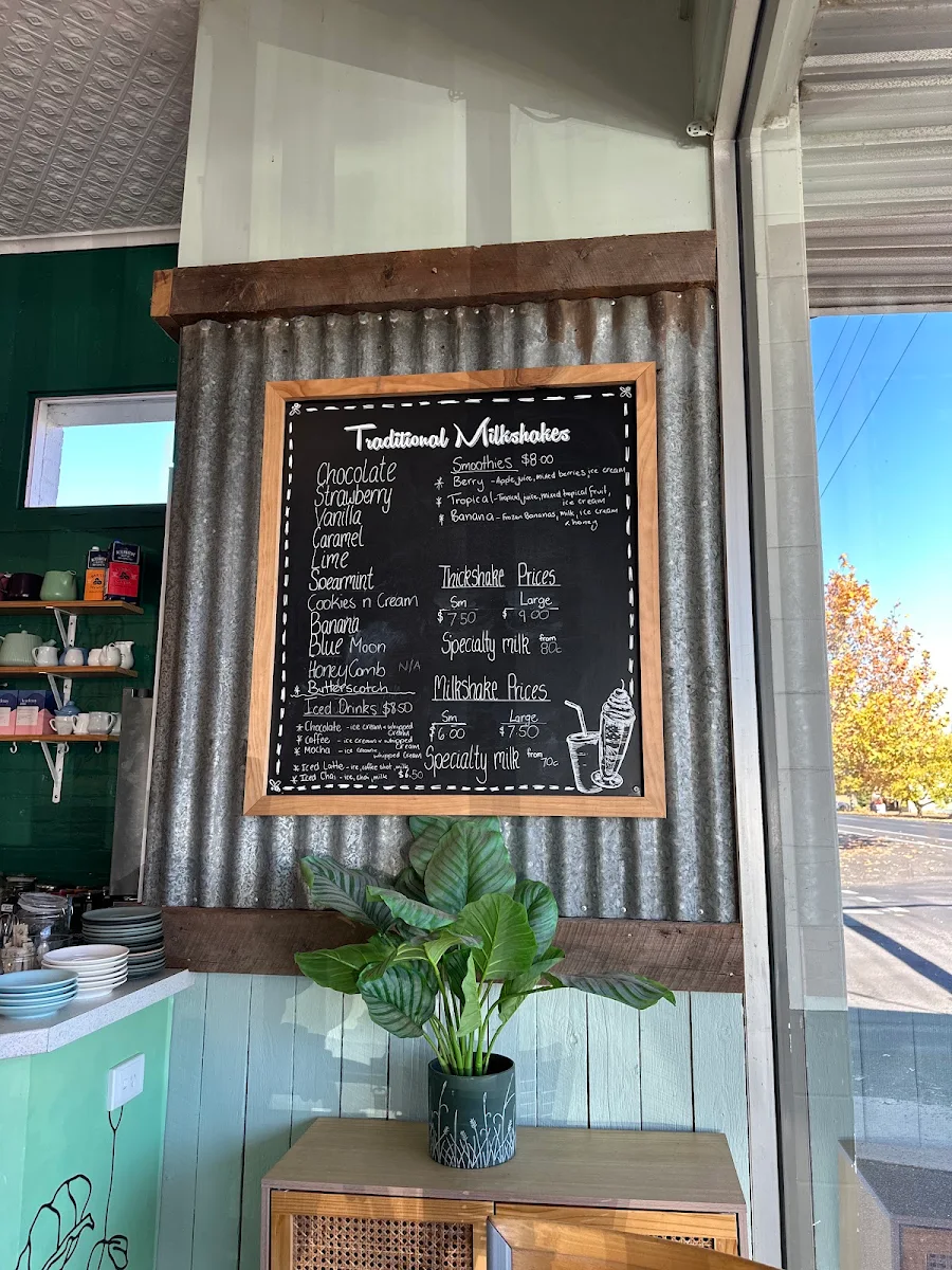 Menu, PoppySeed Cafe