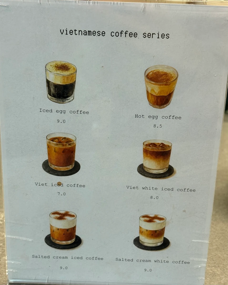Menu, groove. coffee shop