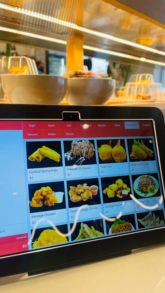 Menu, Miyabi Sushi