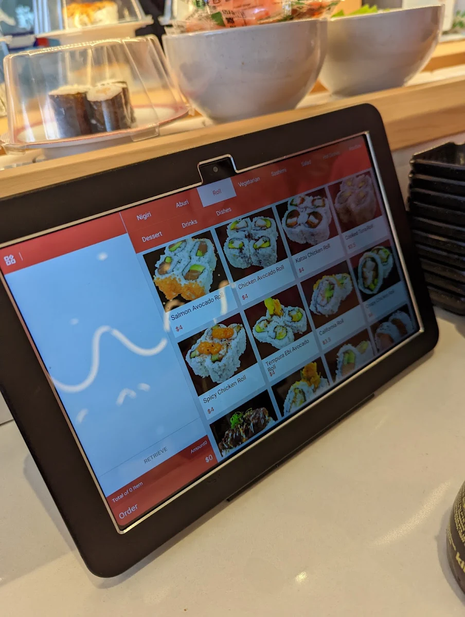 Menu, Miyabi Sushi