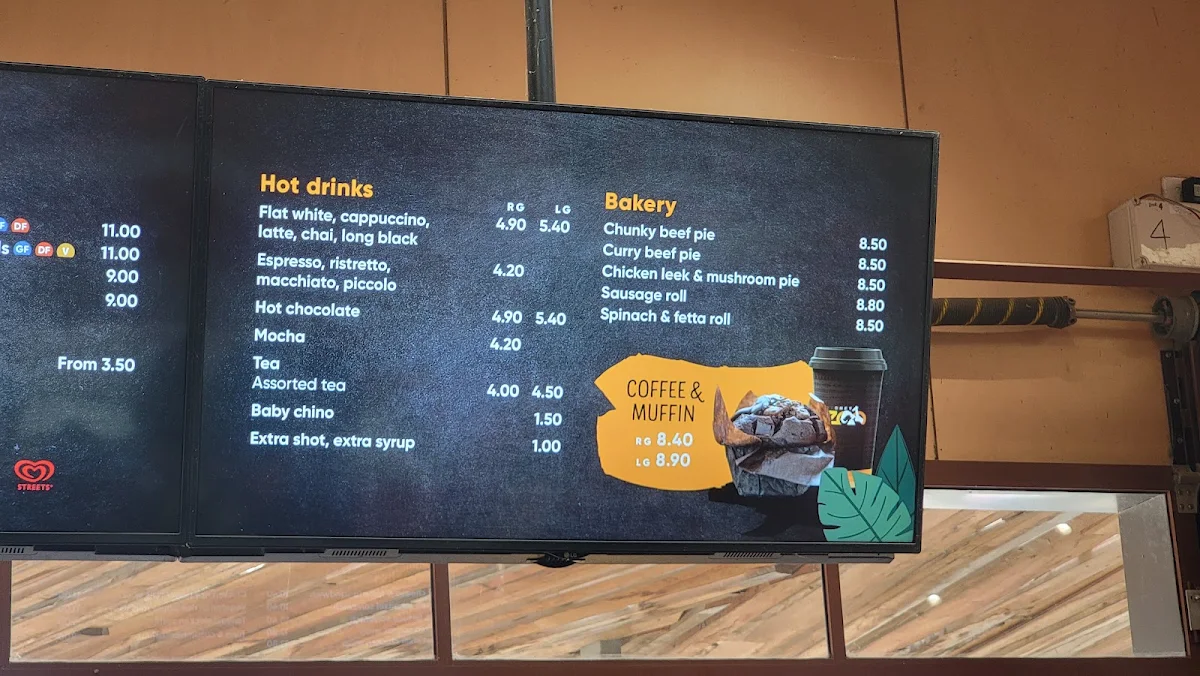 Menu, Boulevard Eatery