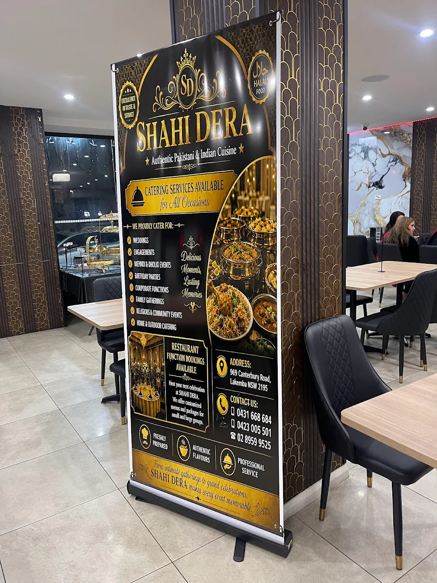 Menu, Shahi Dera