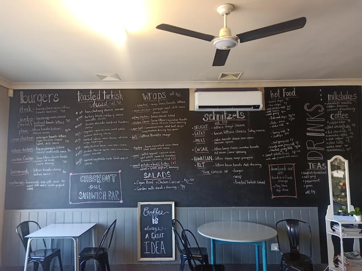Menu, Food'n A Flash
